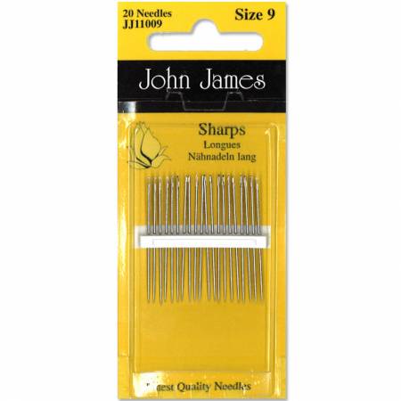 John James Sharps Needles Size 9 20ct