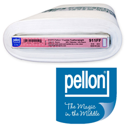 PELLON - Feather Weight Fusible Interfacing - 20'' de large -