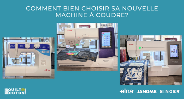 Comment bien choisir sa machine à coudre : Guide de magasinage