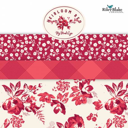 Heirloom Red 10in Squares, 42pcs/bundle