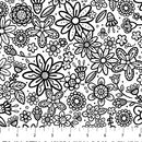 Basically Black & White - Groovy Garden