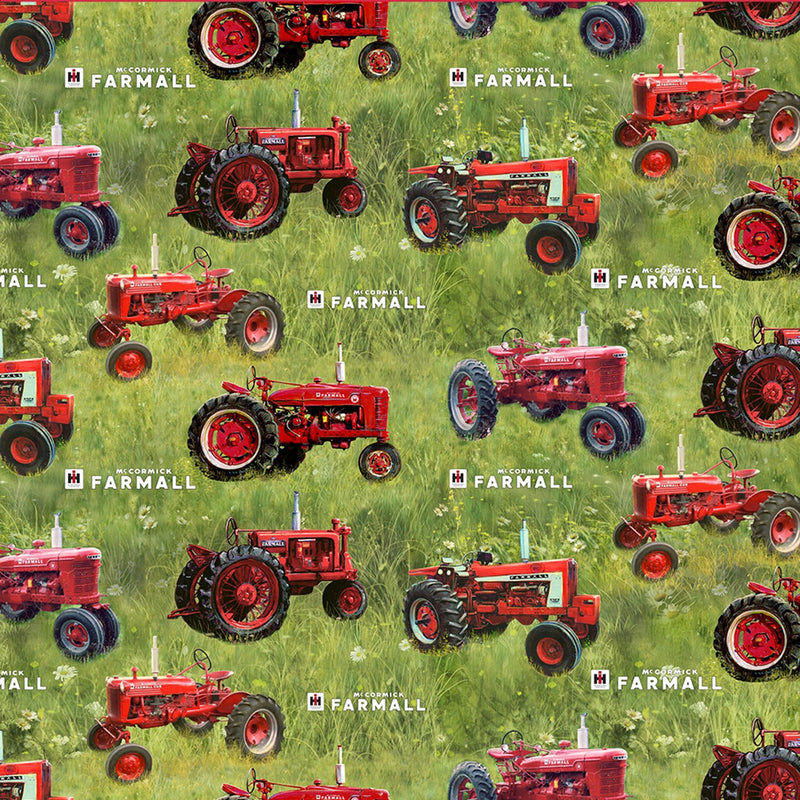 Farmall - Sweet Farmhouse Tossed Tractors