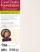 Papier Fondation Carol Doaks