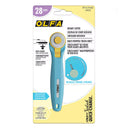 OLFA Couteau rotatif à changement rapide & bonus Touch Knife de 28mm - Aqua
