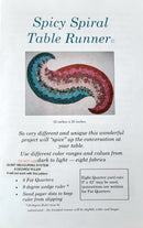 Spicy Spiral Table Runner 25" x 42" Pattern