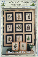 Botanical Ferns 49" x 55"