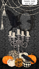 CANDELABRA - Panel Black multi