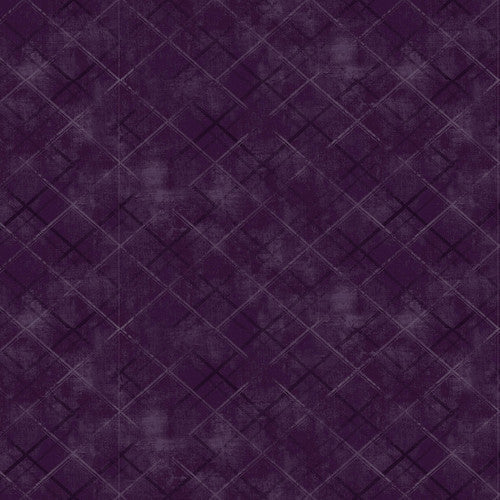 One Sister Basics - Distressed Plaid Purple