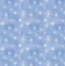 Let it Snow- Man! Snowflakes All Over Light Blue