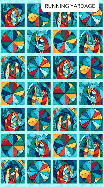 Nativity - Nativity Blocks - Turquoise Multi