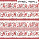Bordeaux- Antiques Roadshow - Border Stripe