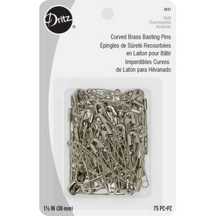 DRITZ - Curved Basting Pins Size 1-1/2" (38mm)