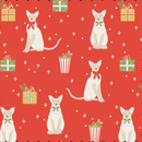 Festive Felines - Paws & Presents