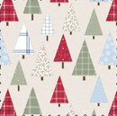 Holly Jolly Patch - Patchwork Trees