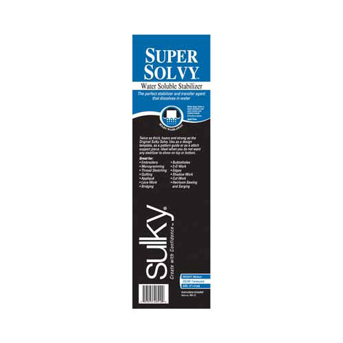 Rouleau SULKY Super Solvy - blanc - 30.5cm x 8.25m (12″ x 9v.)