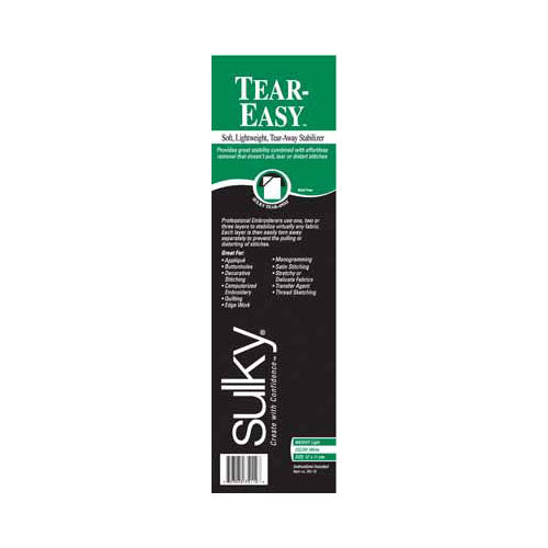 Rouleau SULKY Tear-Easy - blanc - 30.5cm x 10m (12″ x 11v.)