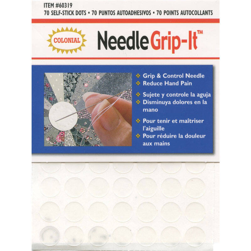 Needle Grip-It Flexible Self-Adhesive Dots
