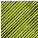 Quirky Bias Stripe Lime / Black