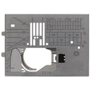 Plaque d'aiguille pour point droit, Janome