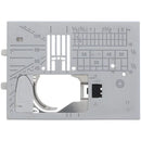 Plaque d'aiguille pour point droit, Janome