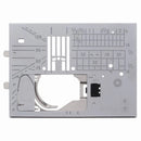 Plaque d'aiguille pour point droit, Janome