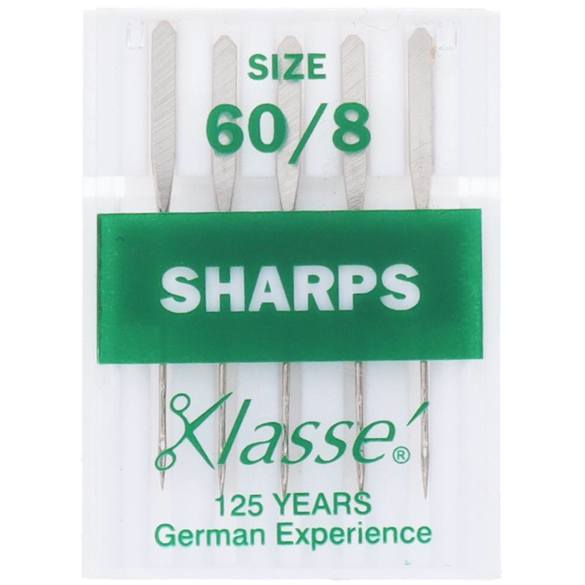 Sharps, Klasse (5pk), Size 60/8