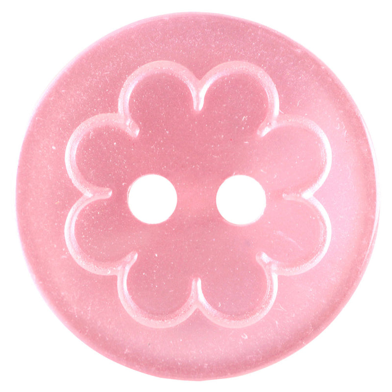 BUTTON BASICS 2 Hole Buttons - 15mm (5⁄8″) - 4 count