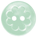 BUTTON BASICS 2 Hole Buttons - 15mm (5⁄8″) - 4 count