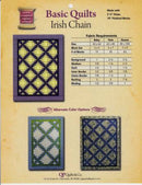 Basic Quilts: Irish Chain Pattern