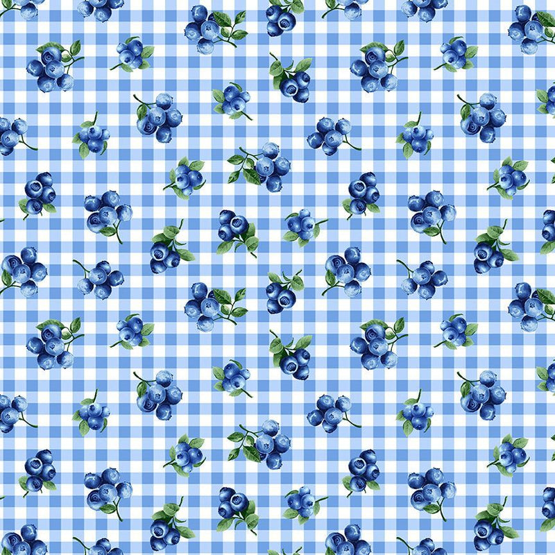 Summer Picinic - Blueberry Gingham