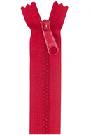 By Annie - Handbag Zipper 24in Hot Red