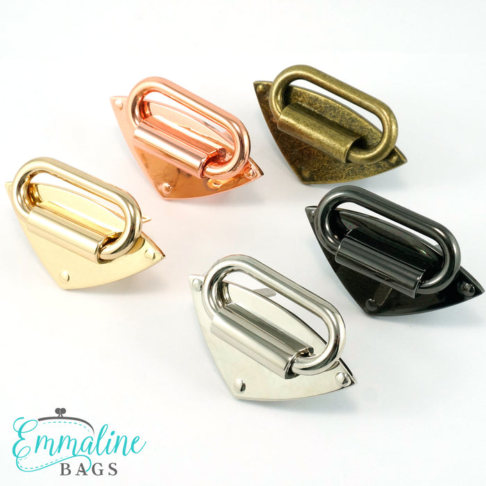 STRAP ANCHOR: "DIAMOND" - IN 6 FINISHES (4 PACK)
