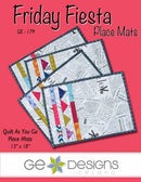 Friday Fiesta Placemats Quilt as You Go