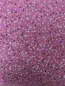 Flanelette Dotted Violet 108"