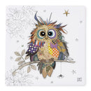 Sous-verre - Hibou