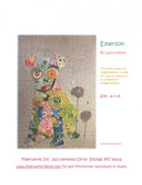 Emerson Puppy collage  - Laura Heine Pattern