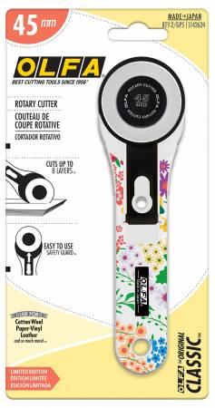 OLFA - Blooming Garden  Rotary Cutter 45mm