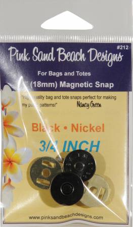 Magnetic Purse Snap 3/4in (18mm)