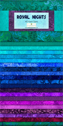 2.5in Strips Essential Gems Royal Nights 40pcs