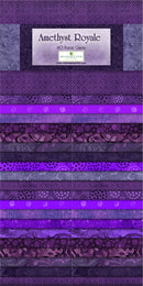2.5in Strips Amethyst Royale 40pcs/bundle, 4 bundles per pack