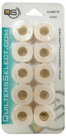 Prewound Class 15 Bobbins Pure White
