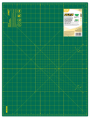 OLFA - Tapis de coupe rotatif double face 18" x 24″ – vert