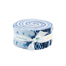 Blue Blooms and Threads 2.5in Strips, 40pcs
