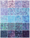 5in Squares Secret Garden 42pcs, 2 Pieces of Each Print