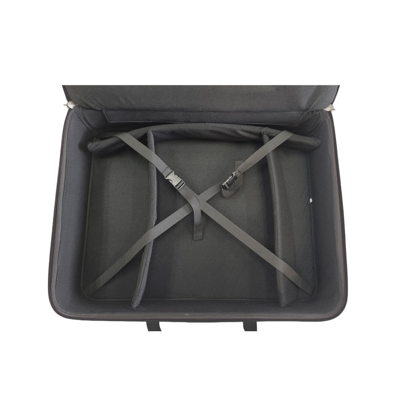 TUTTO Large Embroidery Module Bag- Daisies Gray