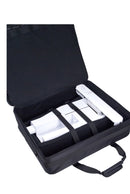 TUTTO Large Embroidery Module Bag- Daisies Gray