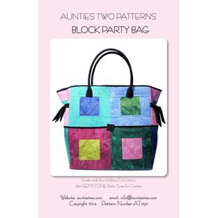 Block Party Bag Pattern