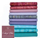 Fat Quarter Bundles - Color Me Soft & Subtile - 10 pc