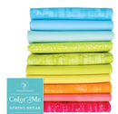 Fat Quarter Bundles - Color Me Spring Break - 10 pc