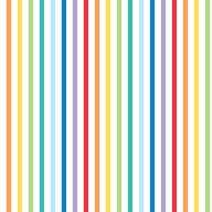 Seas The Day - Multi Vertical Stripe